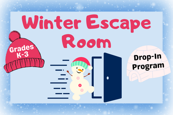 winter escape room drop-in