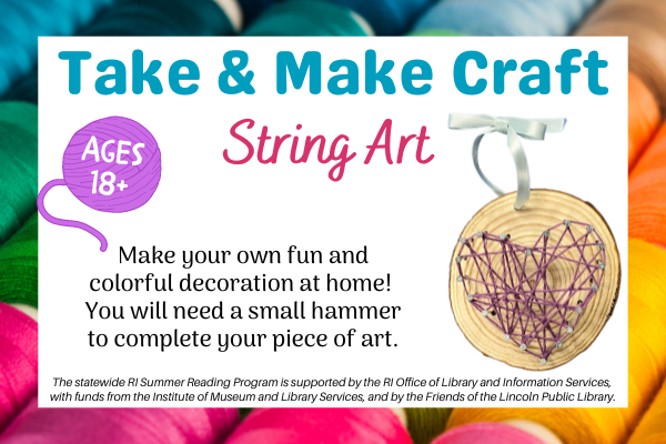 string art take & make craft