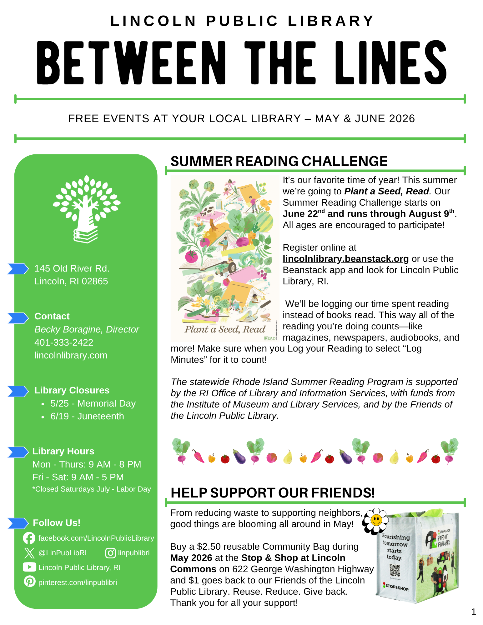 2026 LPL May-June Newsletter Page 1