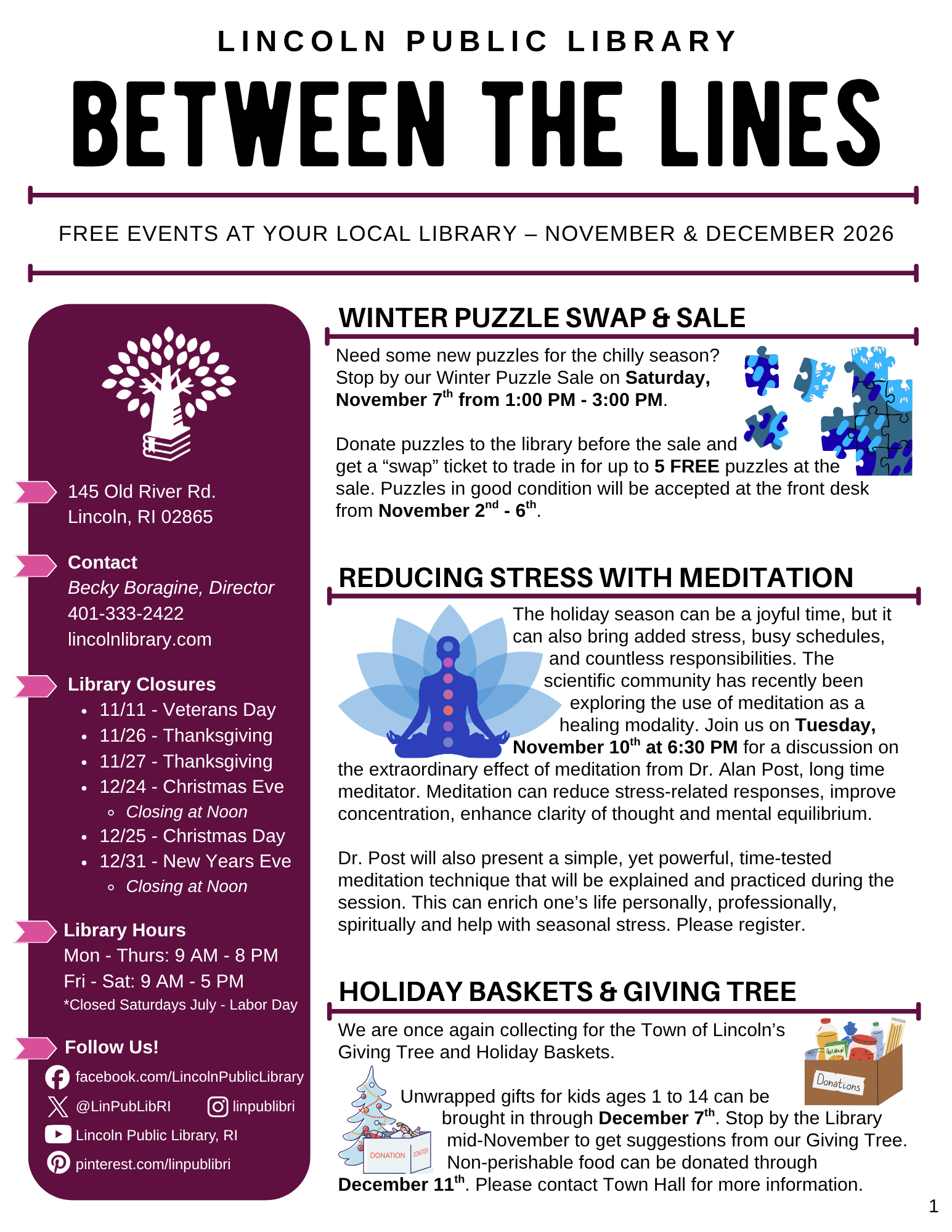 LIN Newsletter Nov Dec 2026 Page 1