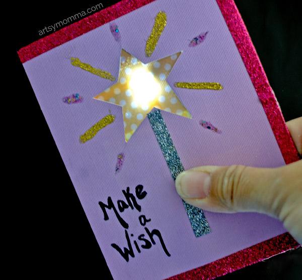 light up card