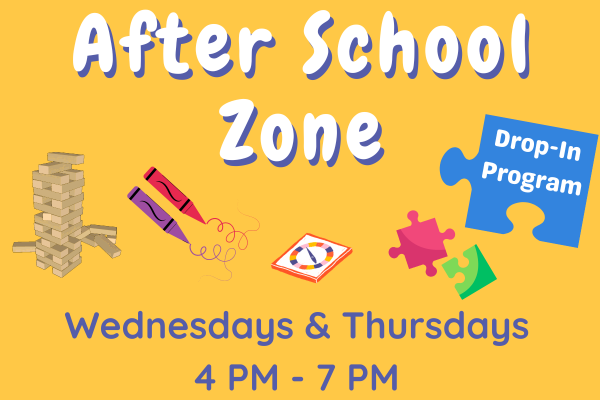 after school zone, wednesdays & thursdays 4-7