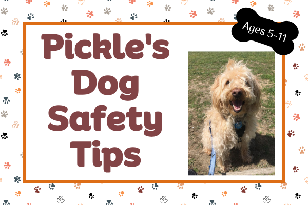 pickle's dog safety tips; ages 5-11