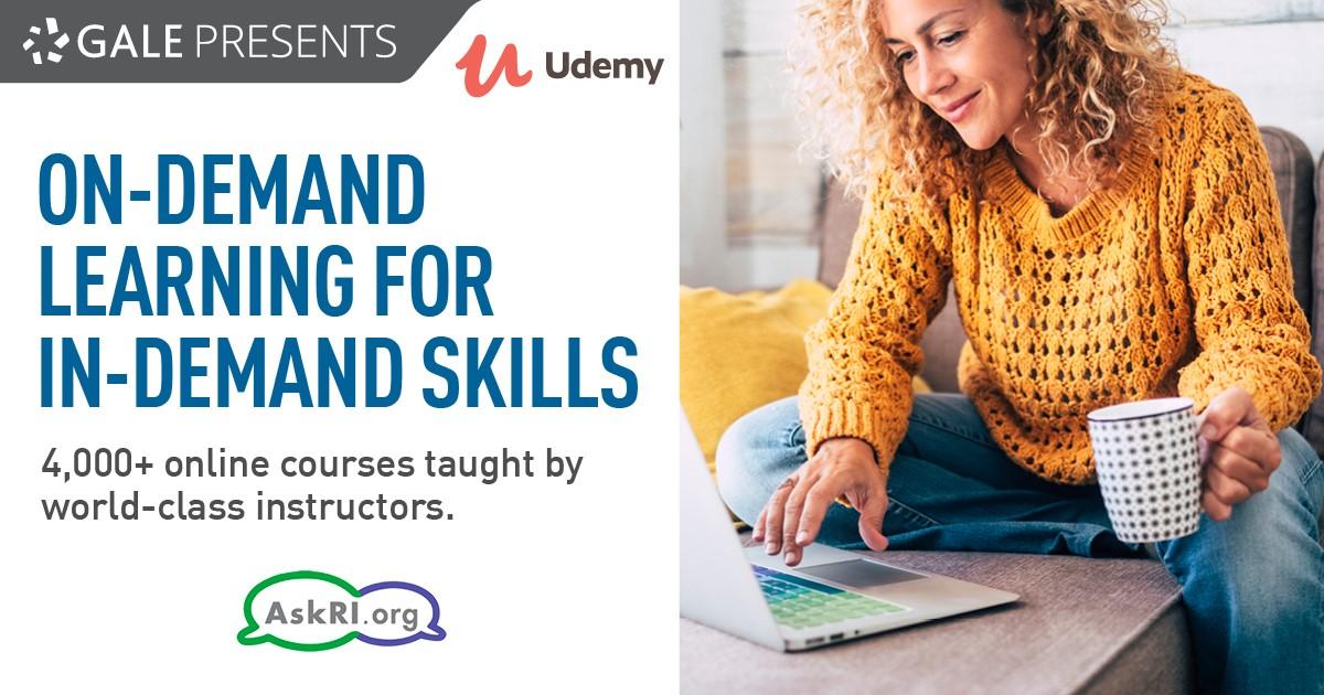 Udemy is an online learning resource