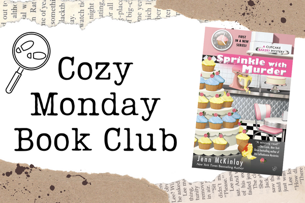 cozy monday book club, sprinke with murder
