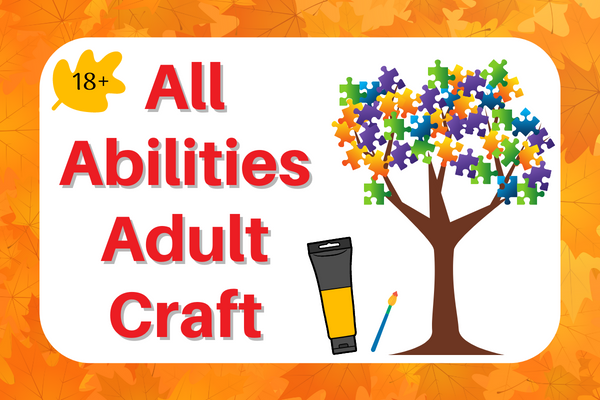 all abilities adult craft, october
