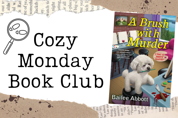 cozy monday, a brush with murder