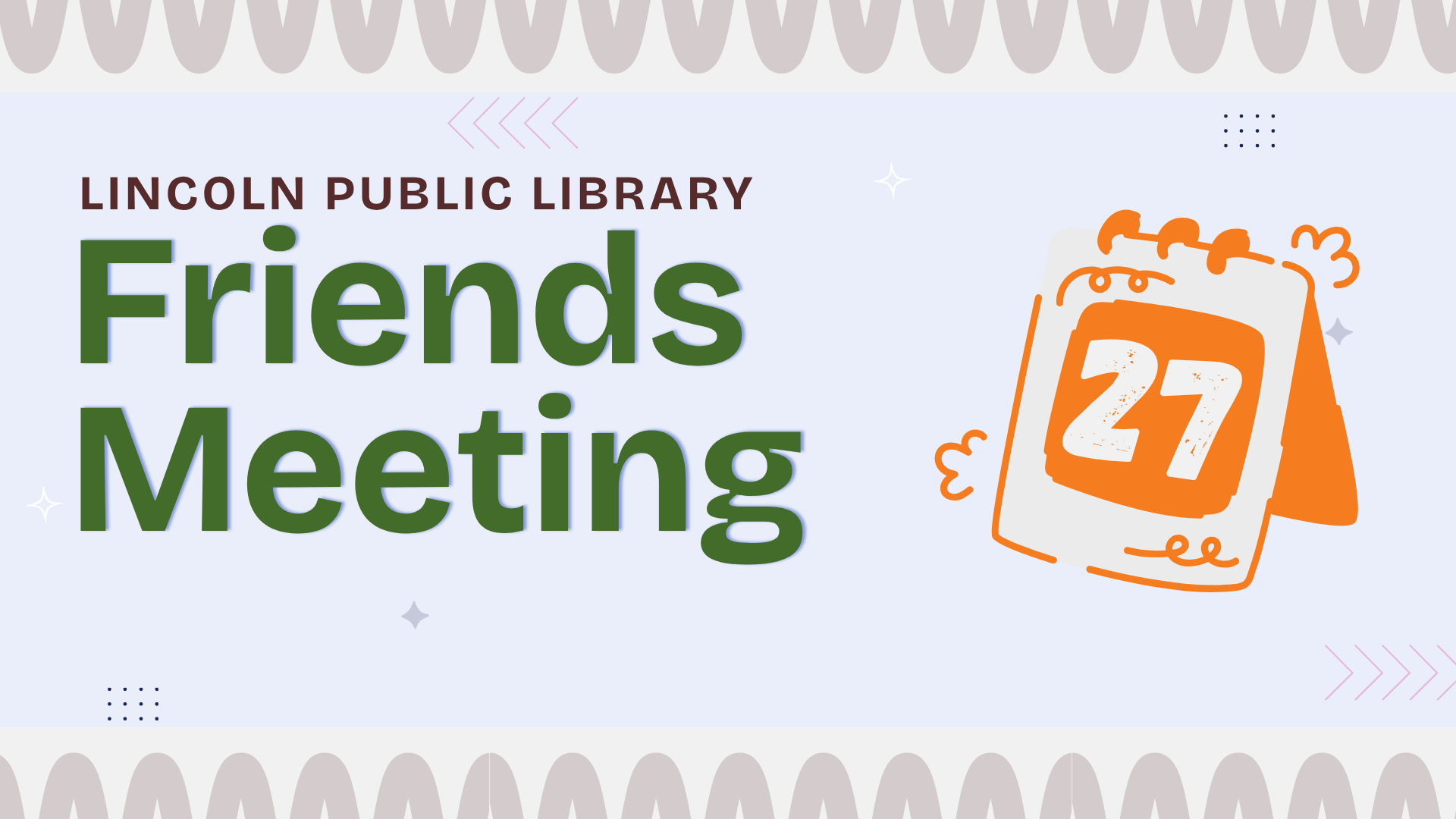 Friends Meeting, May 27